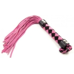 Ple'sur 15.5 In. Leather Flogger Pink