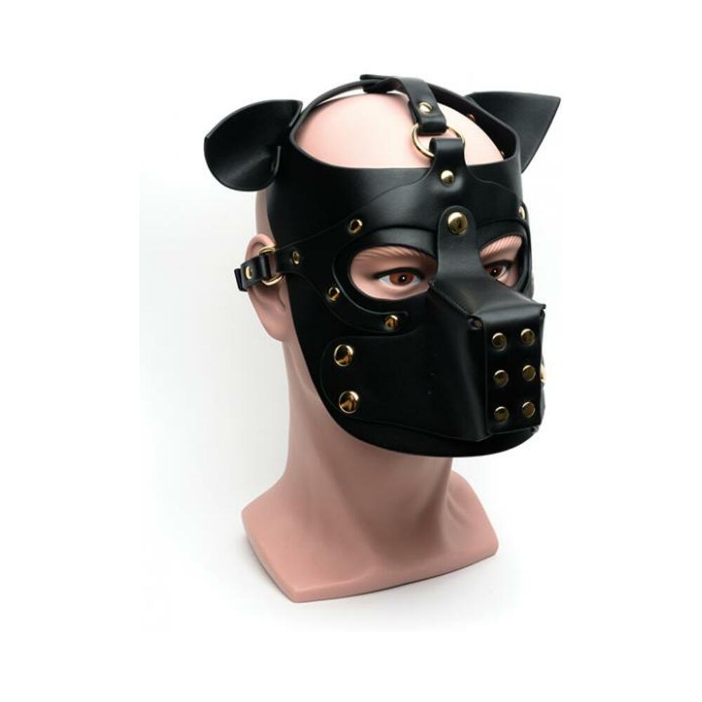 665 Bondage Pup Hood - O/s Black