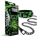 Stoner Vibes Chronic Collection Glow In The Dark Collar And Leash - Image 2