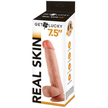 Get Lucky 7.5-inch Dual-layer Dong - Light