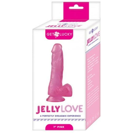 Get Lucky 7-inch Jelly Dong - Pink