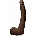 Signature Cocks Isiah Maxwell 10 Inch Ultraskyn Cock With Removable Vac-u-lock Suction Cup Chocolate