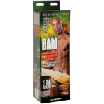 Bam Huge Realistic Cock 13 Inch - Brown - Image 3
