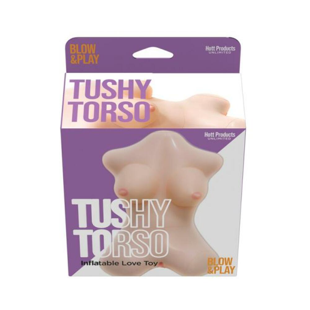 Tushy Torso Blow Up Doll With Vaginal Hole