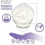Fuzu Massage Candle Lavender Mist White 4 Oz. - Image 3