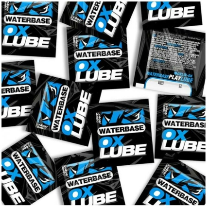 Oxballs Liquislik Waterbase Oxlube Singlet 50/bag