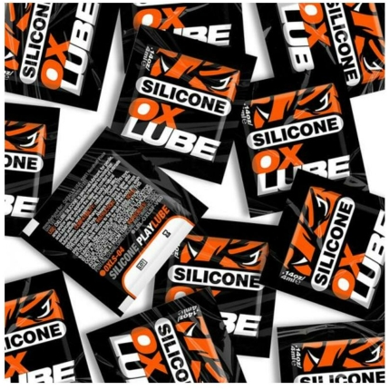 Oxballs Thick Silicone Oxlube Singlet 50/bag