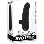 Evolved Hooked On You Rechargeable Silicone Black