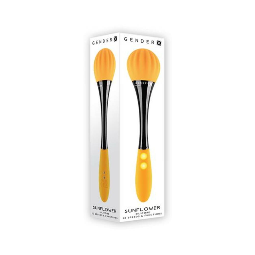 Gender X Sunflower Double-ended Vibrator Yellow