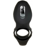 Zt Mr. Flicker Vibrating Silicone Cock Ring Black - Image 3