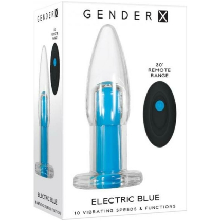 Gender X Electric Blue Rechargeable