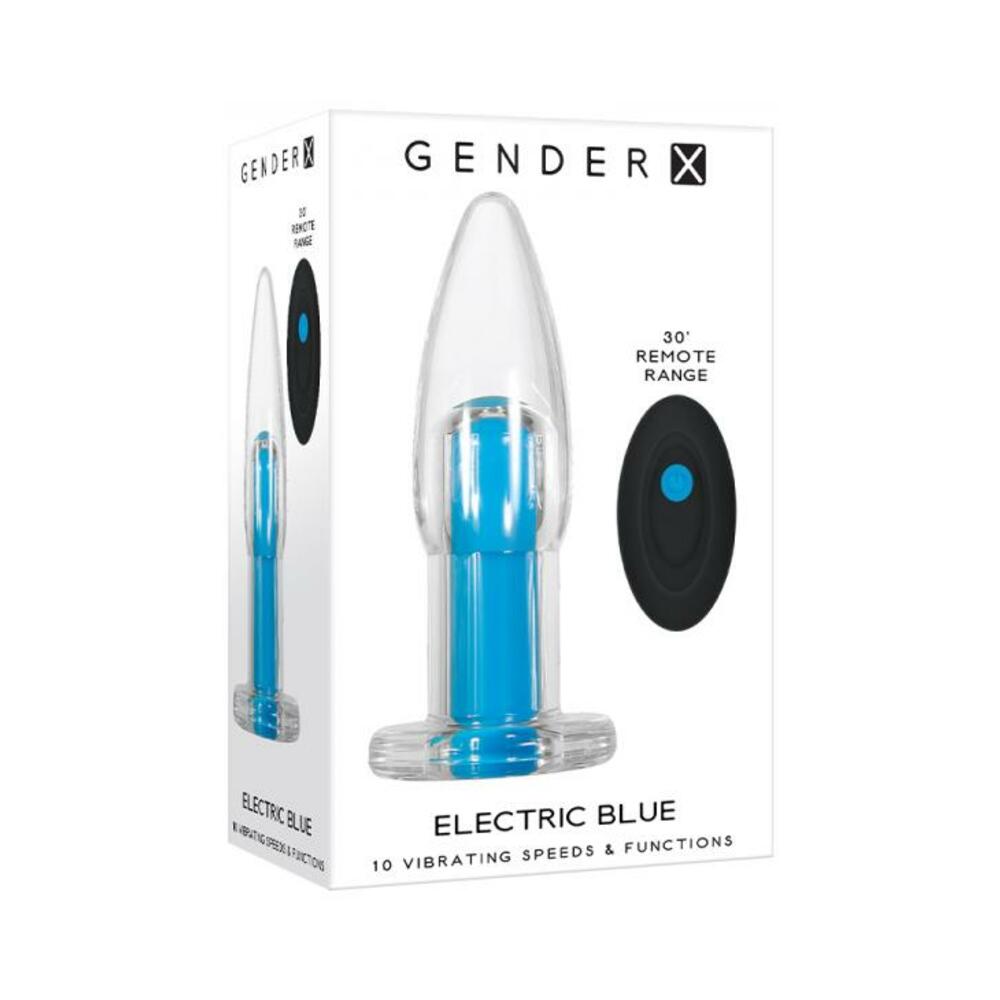 Gender X Electric Blue Rechargeable