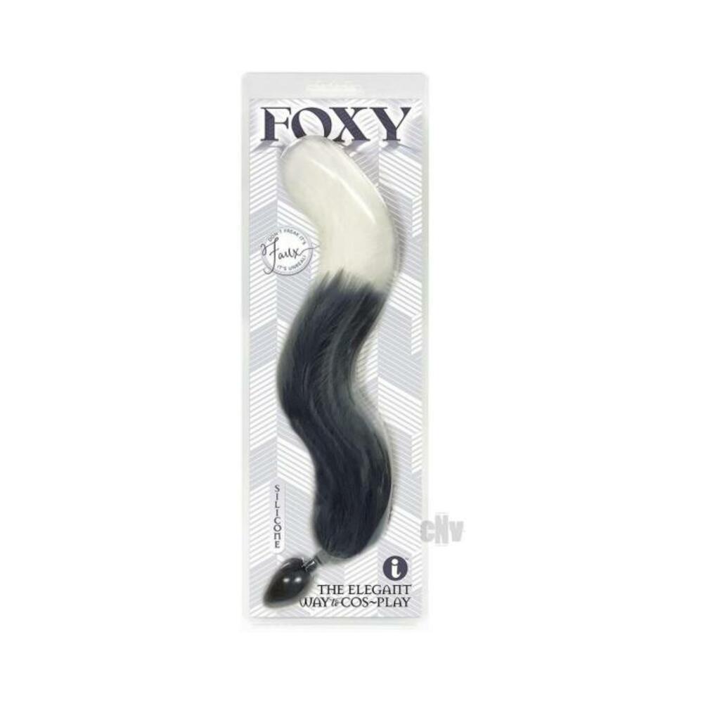 Foxy Fox Tail Plug Silver