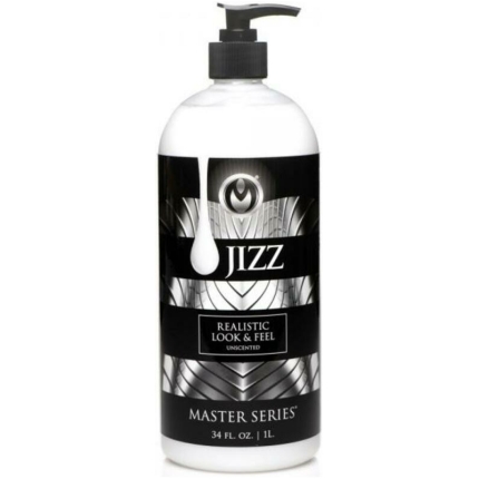 Ms Jizz Unscented Water Based Lube 34oz