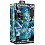 Sea Stallion Vibrating Silicone Dildo With Remote - Image 2