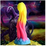 Tenta-glow Glow-in-the-dark Silicone Dildo