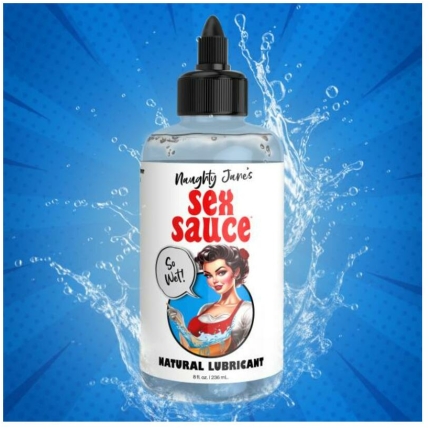 Naughty Jane's Sex Sauce Natural Lubricant - 8oz