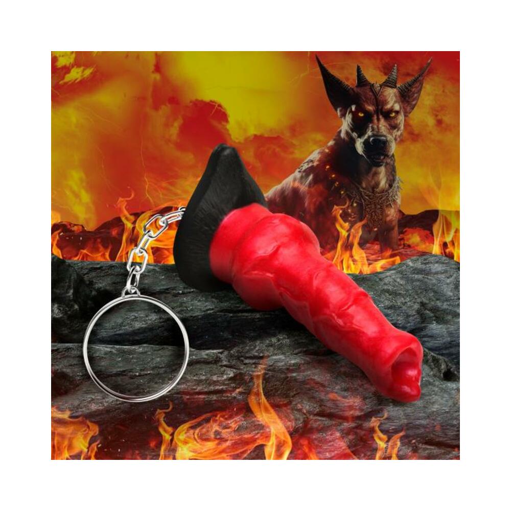 Hell Hound Mini Dildo Key Chain