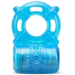 Stay Hard - Rechargeable 5 Function Cock Ring - Blue