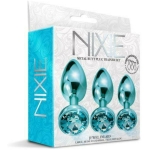 Nixie Metal Plug Trainer Set Blue Metallic