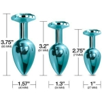 Nixie Metal Plug Trainer Set Blue Metallic - Image 3