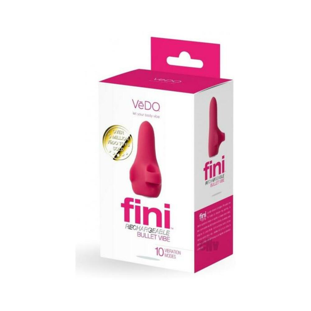 Vedo Fini Rechargeable Bullet Vibe Pink