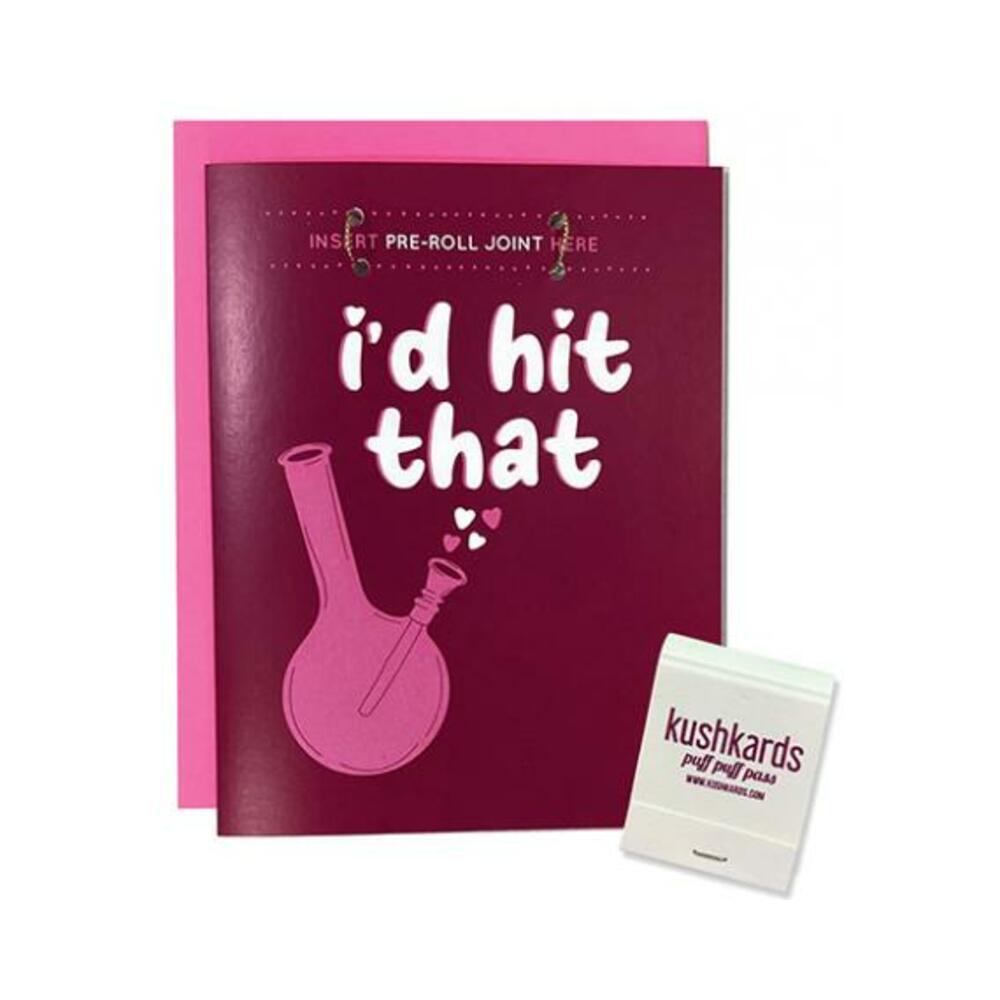 I'd Hit That Greeting Card W/matchbook