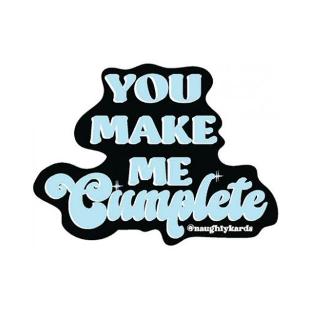Cumplete Sticker - Pack Of 3