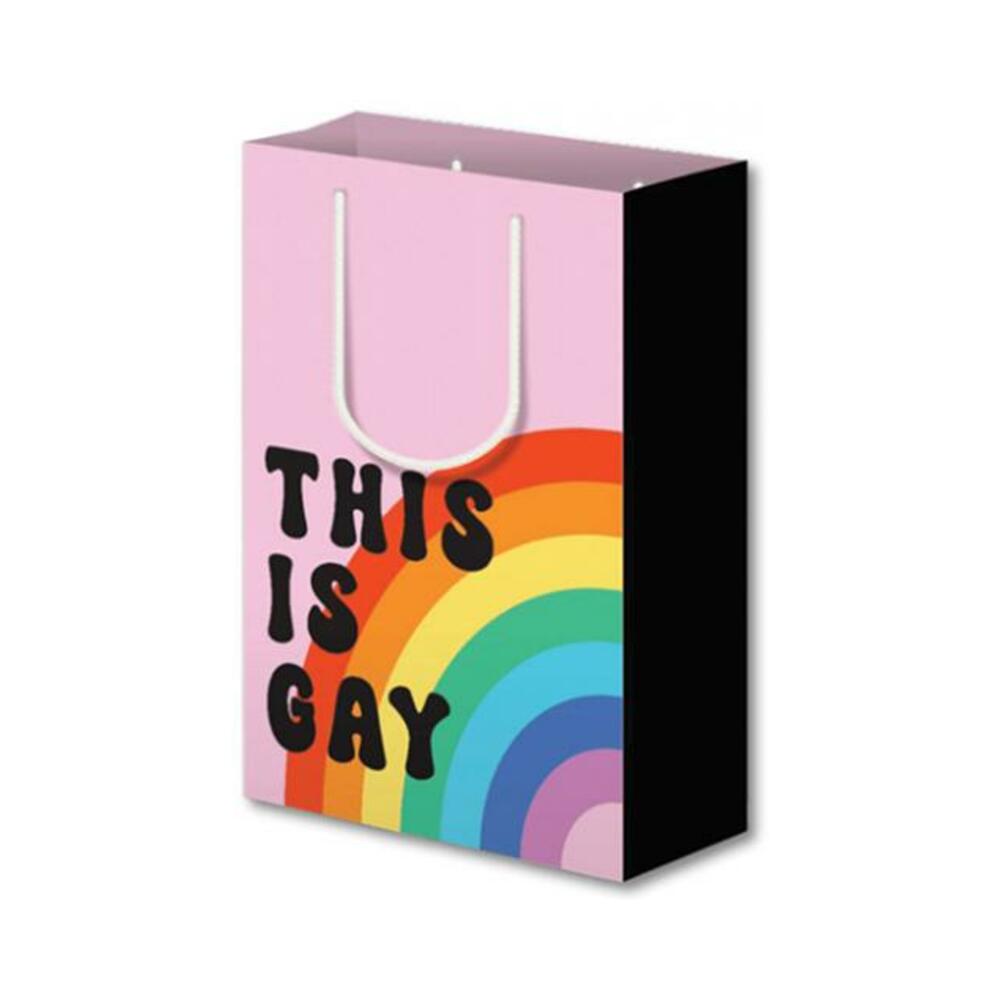 This Is Gay Rainbow Gift Bag
