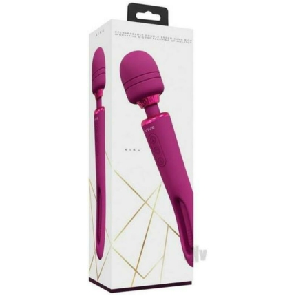 Kiku Double Ended Wand Pink