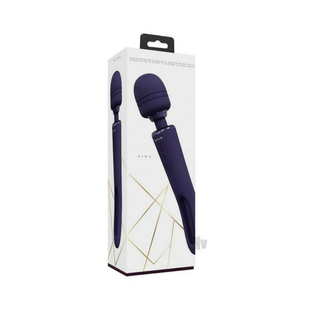 Kiku Double Ended Wand Purple