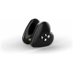 Mystim Hearts Desire Estim Layon Vibrator - Black