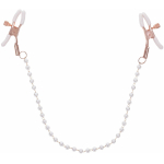 Sportsheets Sex & Mischief Peaches 'n CreaMe Pearl Nipple Clamps