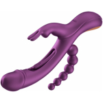 Trilux Kinky Finger Rabbit Vibrator With Anal Beads - Image 3