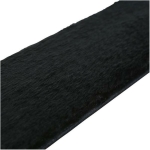 Leather Paddle With Black Fur - Image 2