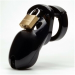Cb-3000 Black 3in Chastity Cage W/ Complete Kit