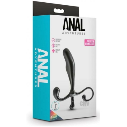 Blush Anal Adventures Prostate Stimulator - Black