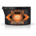 Kama Sutra Ignite Massage Candle Tropical Mango 6oz - Image 2