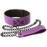 Lust Bondage Collar Purple