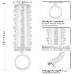 Sensation Enhancer Sensual Pleasure Beads Clear - Image 2