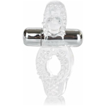 Wireless Passion Enhancer Clear Vibrating Cock Ring - Image 2