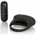 Silicone Lovers Arouser Black Vibrating Ring