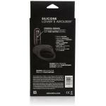 Silicone Lovers Arouser Black Vibrating Ring - Image 3