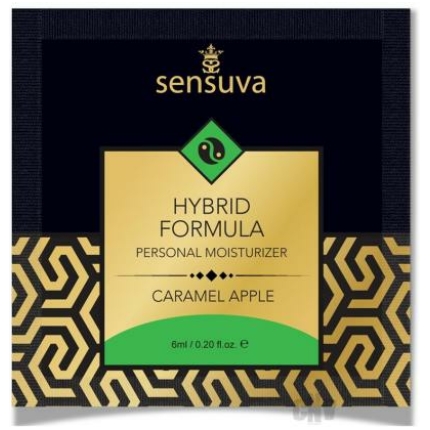 Sensuva Hybrid Moisturizer Single Use Packet Caramel Apple .20oz