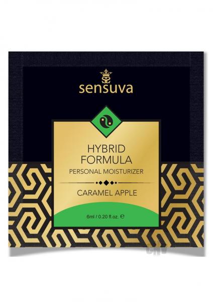 Sensuva Hybrid Moisturizer Single Use Packet Caramel Apple .20oz
