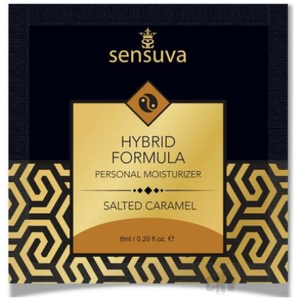 Sensuva Hybrid Personal Moisturizer Single Use Packet Salted Caramel .20oz