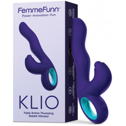 Femme Funn Klio Triple Action Rabbit - Dark Purple