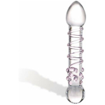 Spiral Staircase Full Tip Glass Dildo