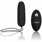 Silicone Remote Control Bullet Vibrator Black