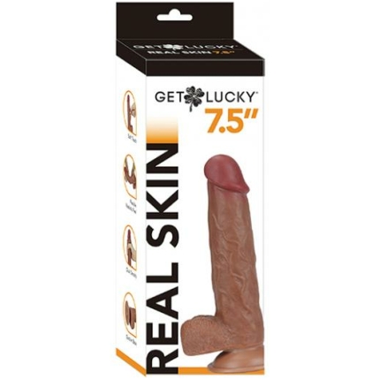 Get Lucky 7.5" Real Skin Series - Light Brown